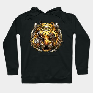 Digitalized Tiger Hoodie